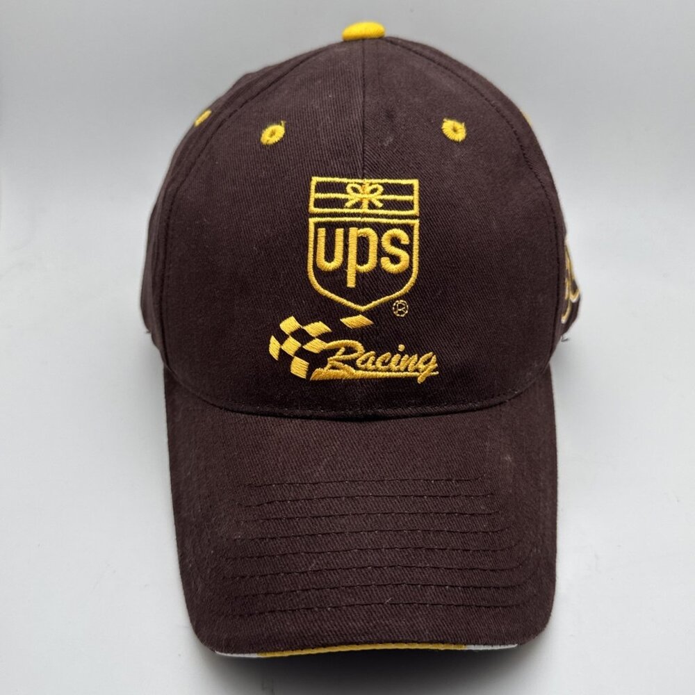 Vintage NASCAR UPS Hat Dale Jarrett #88 Chase Authentics Baseball Cap Racing